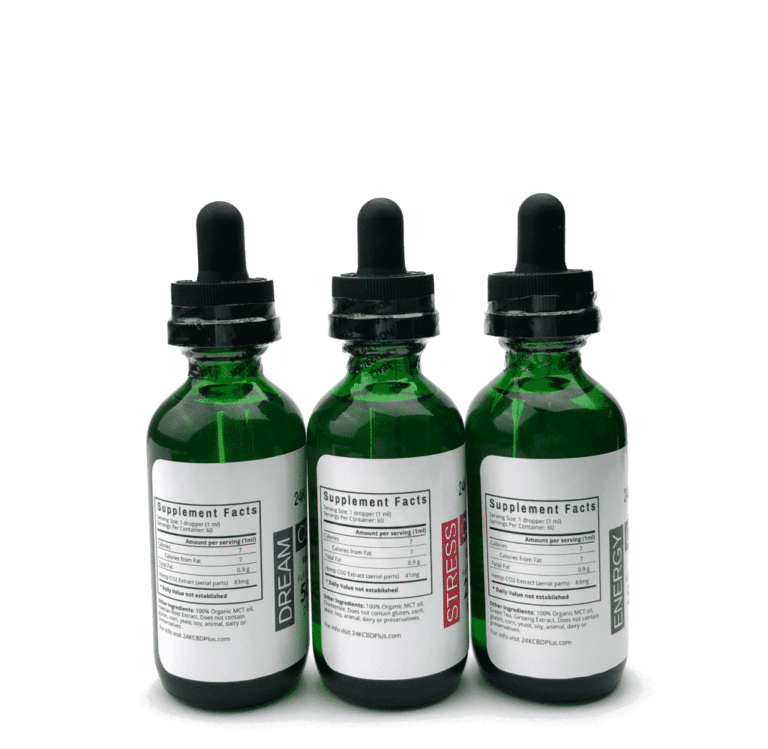 CBD Tinctures Sleep Stress Energy: 24k CBD Plus