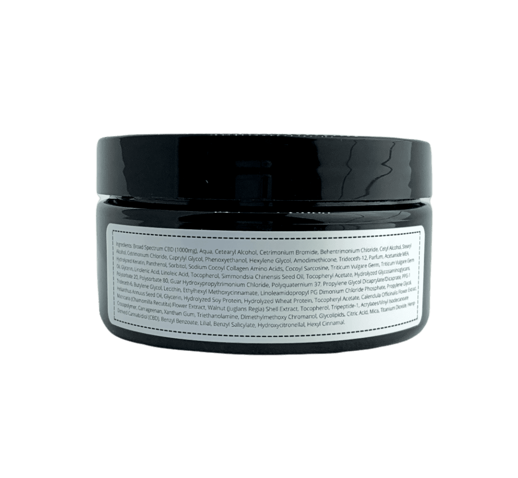 CBD for Hair 1000MG CBD Hair Mask - 24k CBD Plus 24k CBD Plus